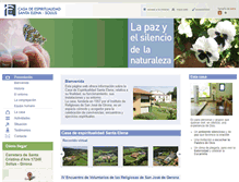 Tablet Screenshot of casa-santa-elena.org